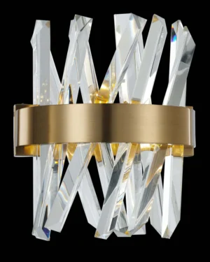 Akasha Wall Light Antique Brass