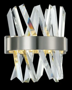 Akasha Wall Light Satin Nickel