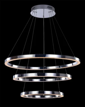 Cerchio Triple Ring Pendant