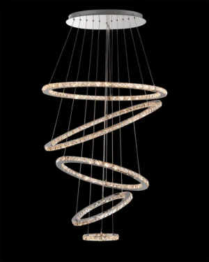 Concentric Pendant 6000K Cool White