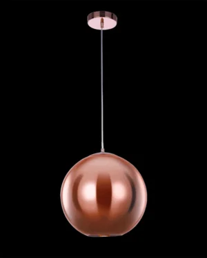 Oberon Small Single Pendant Copper
