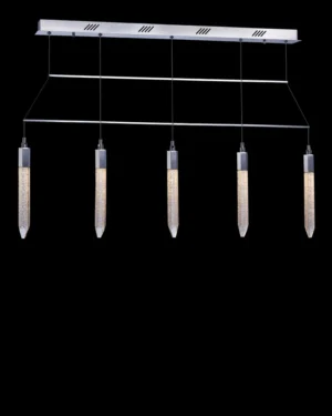 Shard 5Lt Bar Pendant Chrome